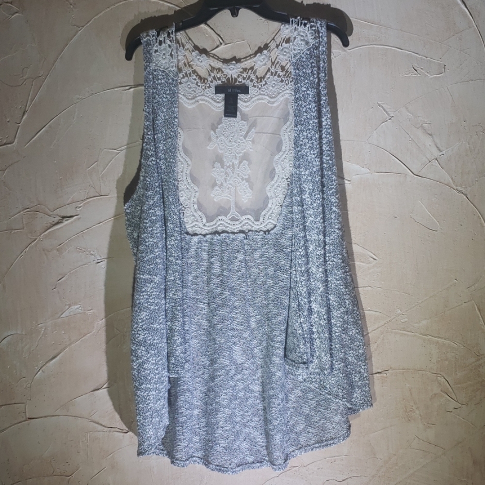 Ali Miles Vest XL Lace back
